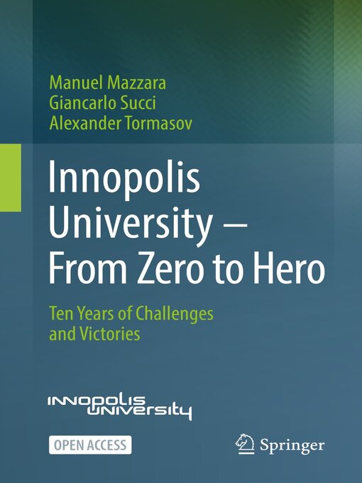 Title details for Innopolis University--From Zero to Hero by Manuel Mazzara - Available
